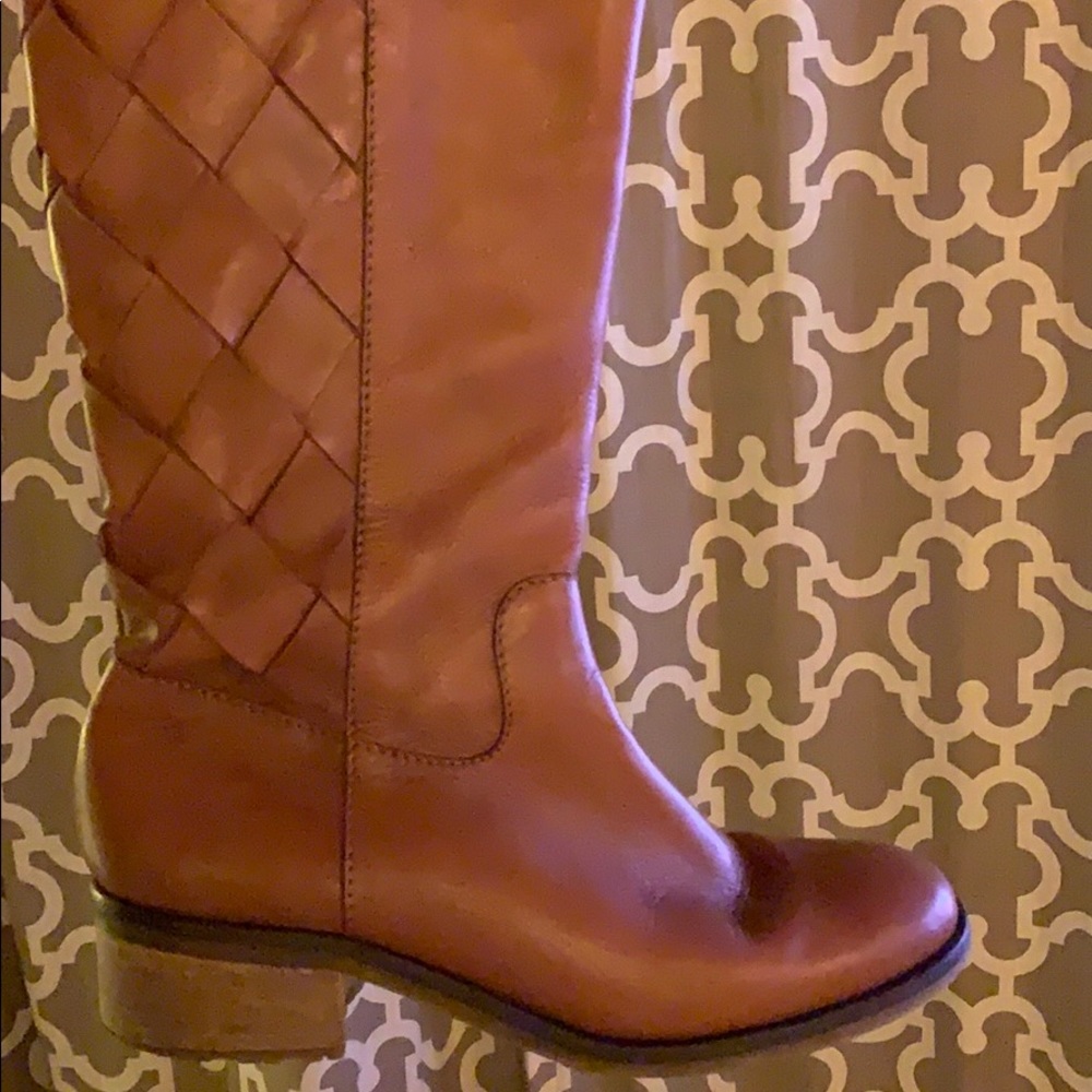 Italian Leather tall boots!
